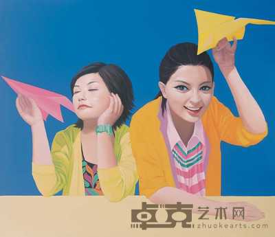 杨帆 2004年作 飞吧 130×150cm